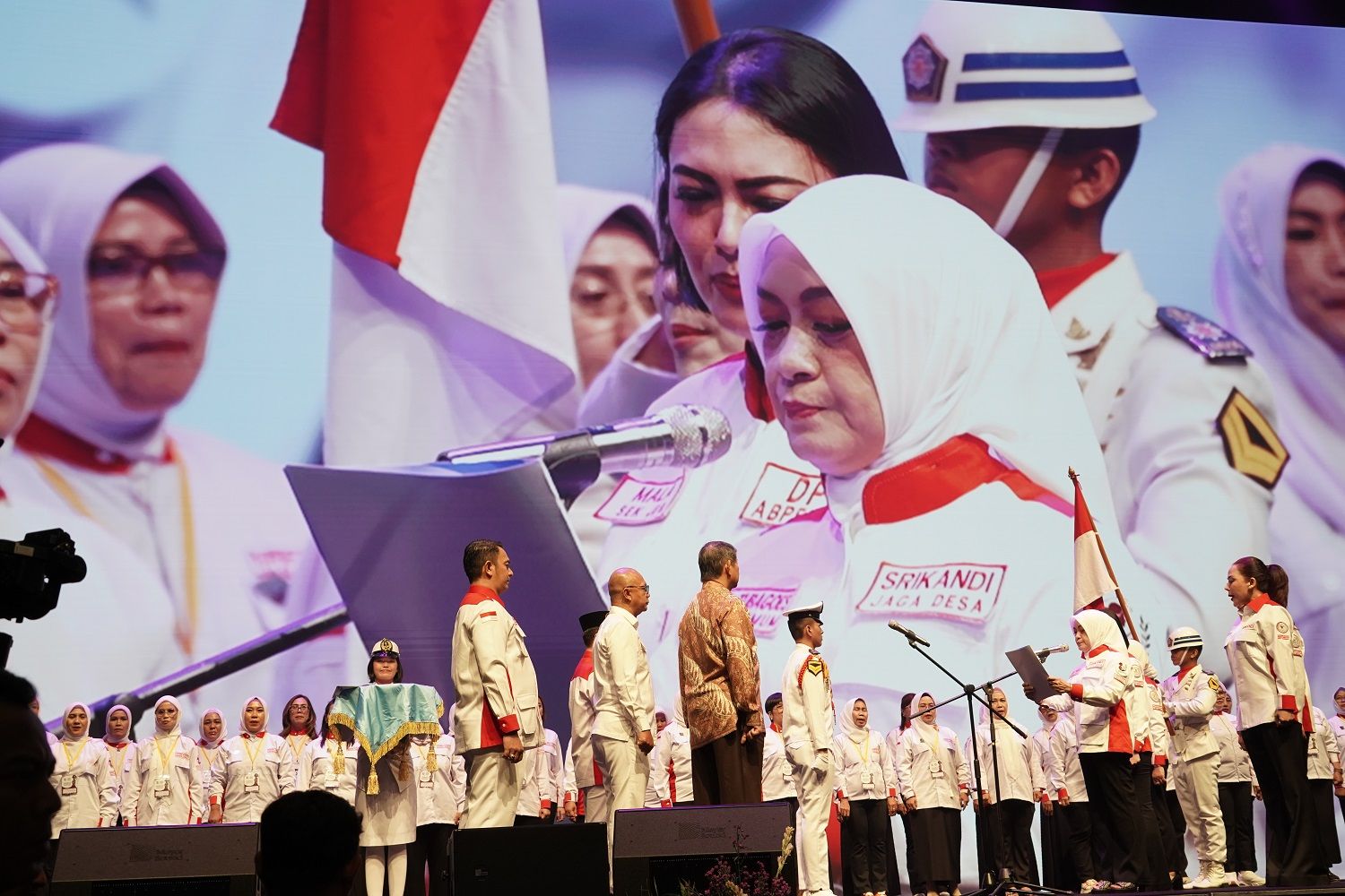 Pelantikan DPP - DPD - DPC Srikandi Jaga Desa