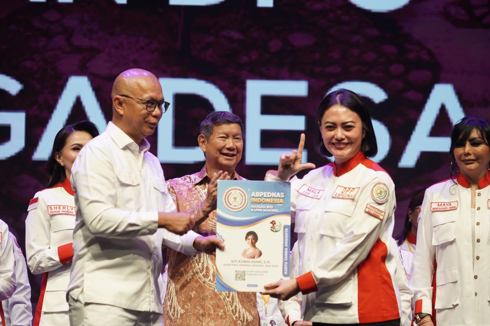 Pelantikan DPP - DPD - DPC Srikandi Jaga Desa