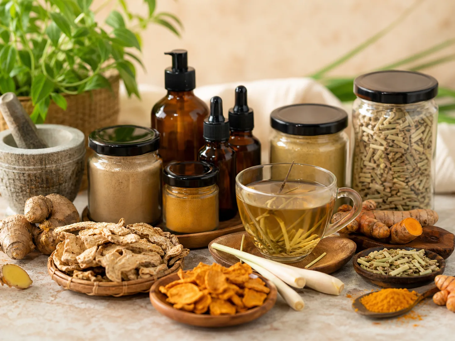 Produk herbal lokal hasil karya perempuan desa